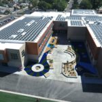 Aerial photo of South Kearns Elementary building