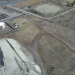 Aerial image of future Cyprus High School site