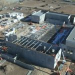 Aerial photo of Skyline High construction site