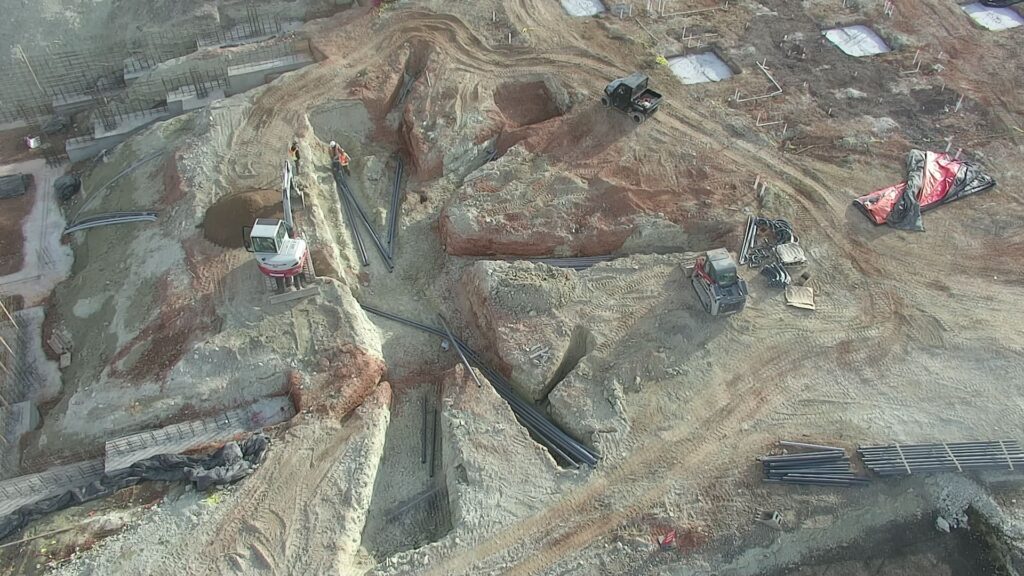 Cyprus High School construction site