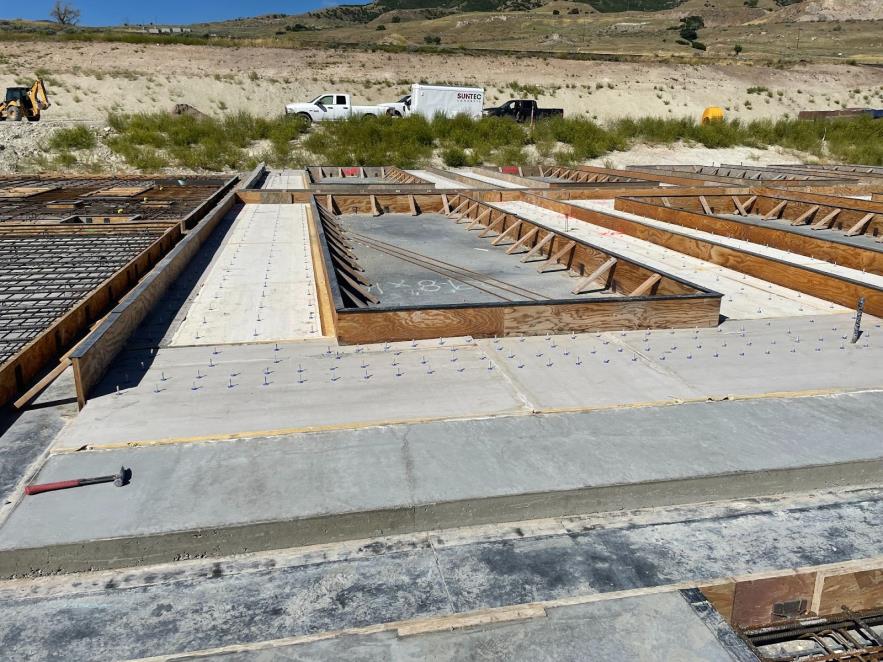 Cyprus High School construction site