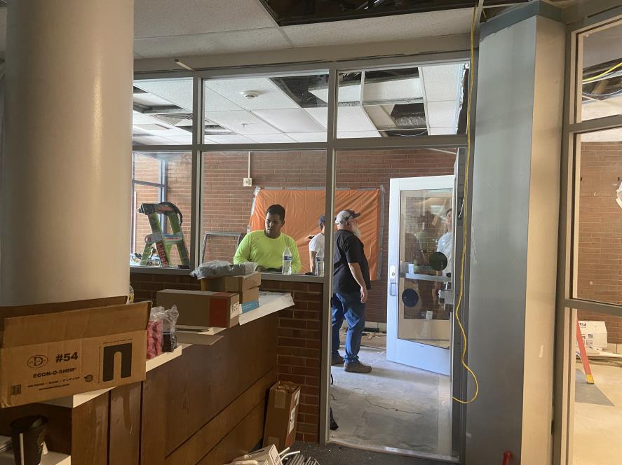 Rolling Meadows security upgrade construction