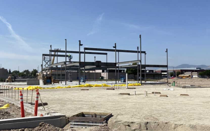 West Lake Junior High construction site