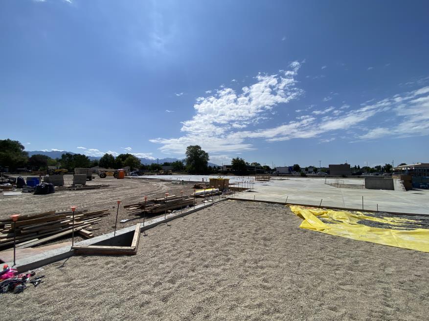 West Lake Junior High construction site