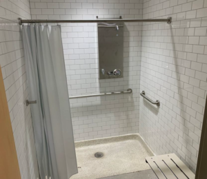 Accessible shower